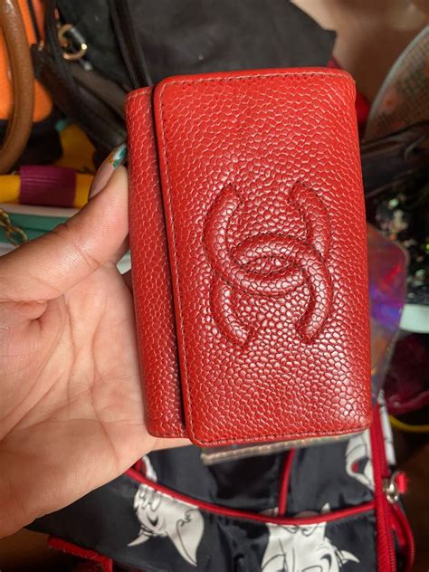 chanel replica key case